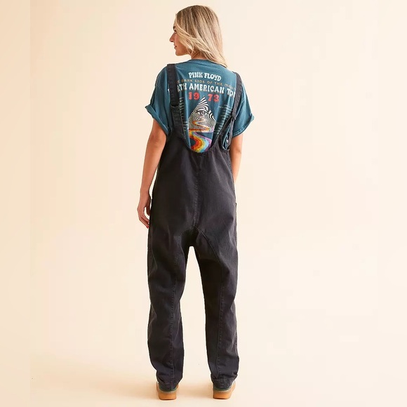 NEW! We The Free High Roller Jumpsuit Black Size XS - Picture 2 of 11